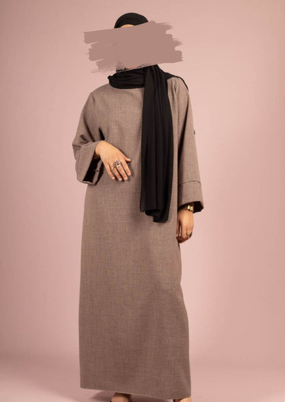 Abaya - Dress - Taupe