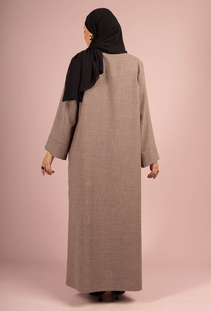 Abaya - Dress - Taupe